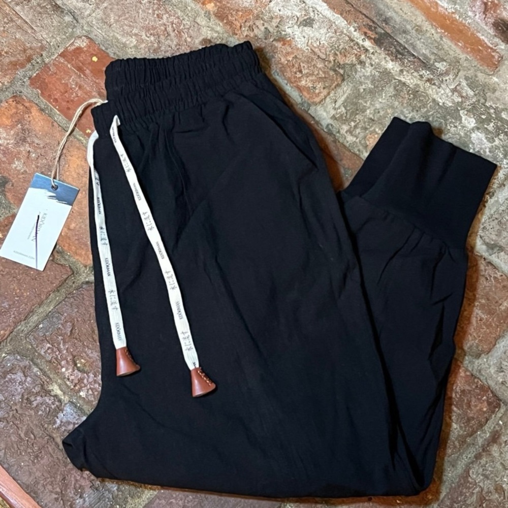 Kidoriman Black Gelyu Harem Pants new size xl